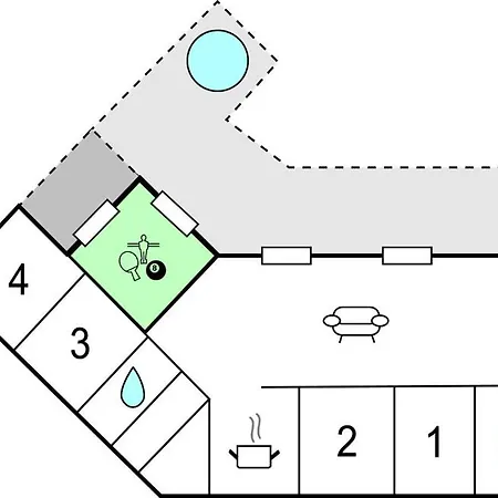 Four-bedroom In * Knebel